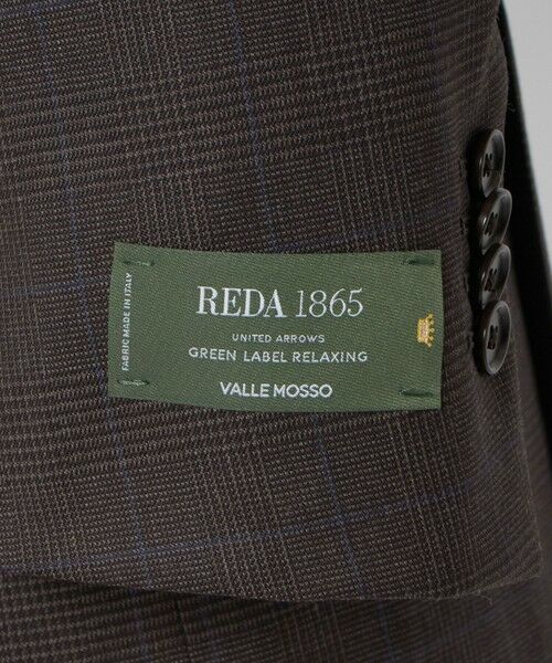 green label relaxing / グリーンレーベル リラクシング セットアップ | REDA グレンチェック 3B HXD スーツジャケット | 詳細15