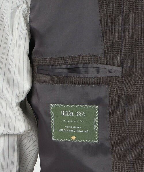 green label relaxing / グリーンレーベル リラクシング セットアップ | REDA グレンチェック 3B HXD スーツジャケット | 詳細19
