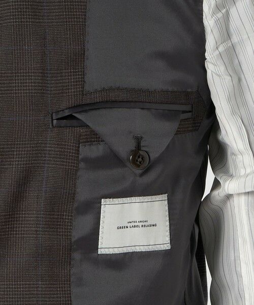green label relaxing / グリーンレーベル リラクシング セットアップ | REDA グレンチェック 3B HXD スーツジャケット | 詳細21
