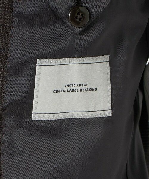 green label relaxing / グリーンレーベル リラクシング セットアップ | REDA グレンチェック 3B HXD スーツジャケット | 詳細22