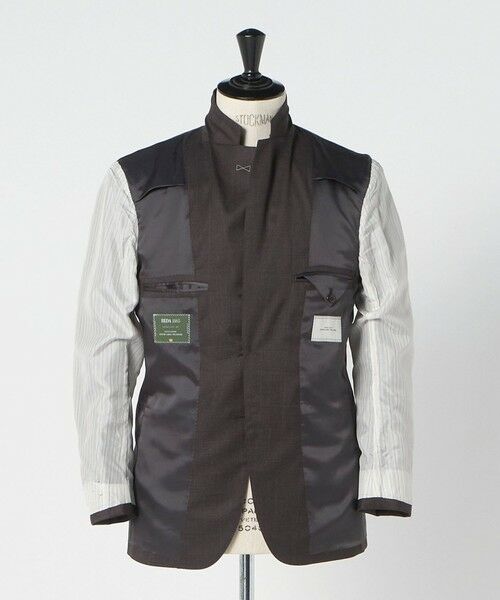 green label relaxing / グリーンレーベル リラクシング セットアップ | REDA グレンチェック 3B HXD スーツジャケット | 詳細23