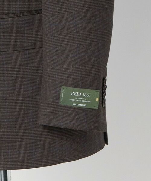green label relaxing / グリーンレーベル リラクシング セットアップ | REDA グレンチェック 3B HXD スーツジャケット | 詳細14