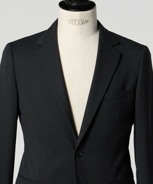 green label relaxing / グリーンレーベル リラクシング セットアップ | A+ TWPU サージ 2B スリム セットアップジャケット -ウォッシャブル・ストレッチ- | 詳細6