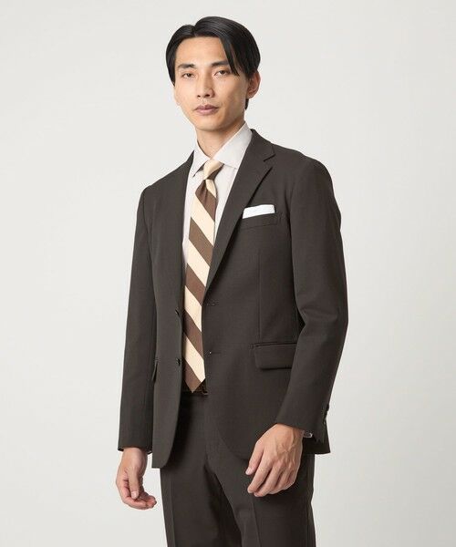 green label relaxing / グリーンレーベル リラクシング セットアップ | A+ TWPU サージ 2B スリム セットアップジャケット -ウォッシャブル・ストレッチ- | 詳細10