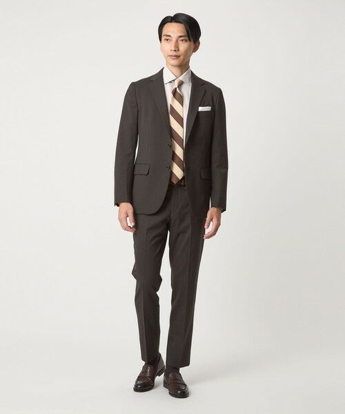 green label relaxing / グリーンレーベル リラクシング セットアップ | A+ TWPU サージ 2B スリム セットアップジャケット -ウォッシャブル・ストレッチ- | 詳細11