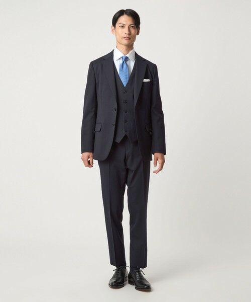 green label relaxing / グリーンレーベル リラクシング セットアップ | A+ TWPU サージ 2B スリム セットアップジャケット -ウォッシャブル・ストレッチ- | 詳細17