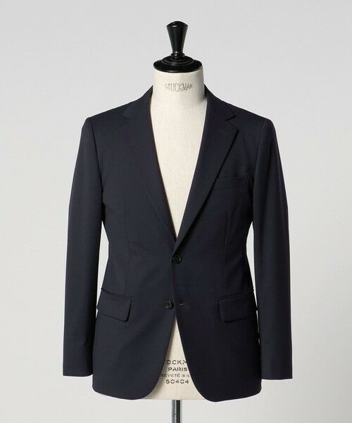 green label relaxing / グリーンレーベル リラクシング セットアップ | A+ TWPU サージ 2B スリム セットアップジャケット -ウォッシャブル・ストレッチ- | 詳細25