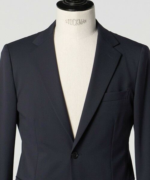 green label relaxing / グリーンレーベル リラクシング セットアップ | A+ TWPU サージ 2B スリム セットアップジャケット -ウォッシャブル・ストレッチ- | 詳細27