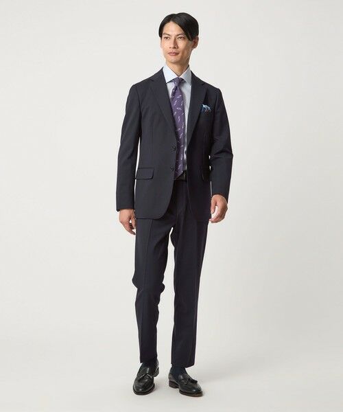 green label relaxing / グリーンレーベル リラクシング セットアップ | A+ TWPU サージ 2B スリム セットアップジャケット -ウォッシャブル・ストレッチ- | 詳細19