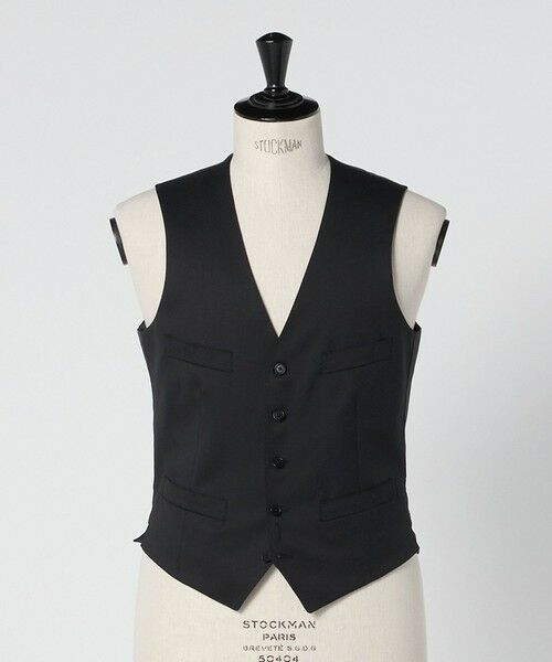 green label relaxing / グリーンレーベル リラクシング ベスト | REDA サージ スリム 5B スーツベスト | 詳細3