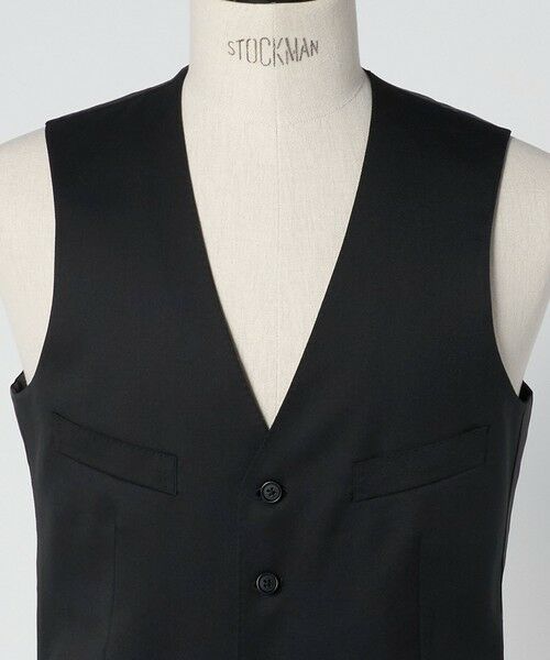 green label relaxing / グリーンレーベル リラクシング ベスト | REDA サージ スリム 5B スーツベスト | 詳細5