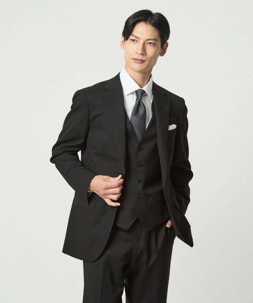 green label relaxing / グリーンレーベル リラクシング ベスト | REDA サージ スリム 5B スーツベスト | 詳細1