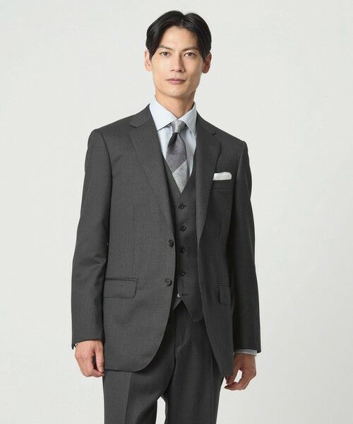 green label relaxing / グリーンレーベル リラクシング ベスト | REDA サージ スリム 5B スーツベスト | 詳細8