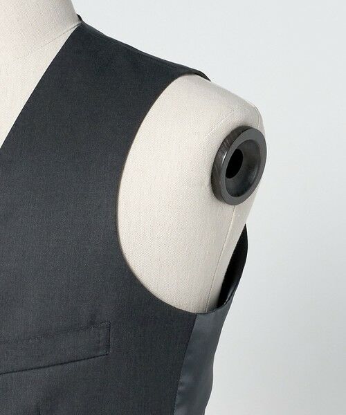 green label relaxing / グリーンレーベル リラクシング ベスト | REDA サージ スリム 5B スーツベスト | 詳細16