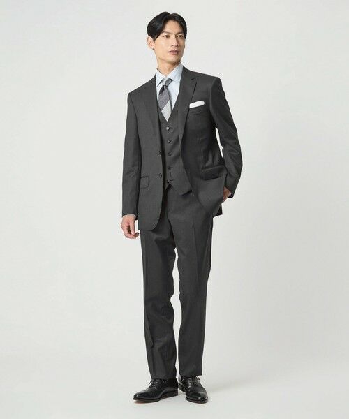 green label relaxing / グリーンレーベル リラクシング ベスト | REDA サージ スリム 5B スーツベスト | 詳細9