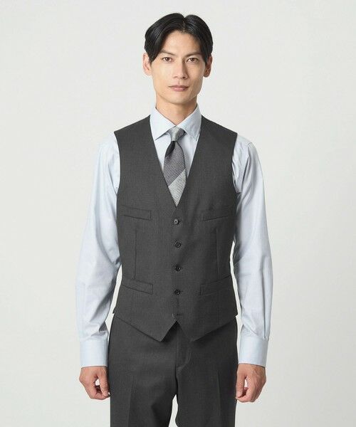 green label relaxing / グリーンレーベル リラクシング ベスト | REDA サージ スリム 5B スーツベスト | 詳細10