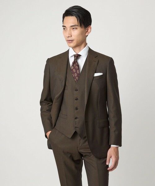 green label relaxing / グリーンレーベル リラクシング ベスト | REDA サージ スリム 5B スーツベスト | 詳細24