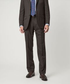 green label relaxing / グリーンレーベル リラクシング セットアップ | REDA グレンチェック HX 1プリーツ スーツパンツ