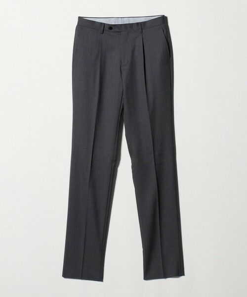 green label relaxing / グリーンレーベル リラクシング セットアップ | REDA グレンチェック HX 1プリーツ スーツパンツ | 詳細6