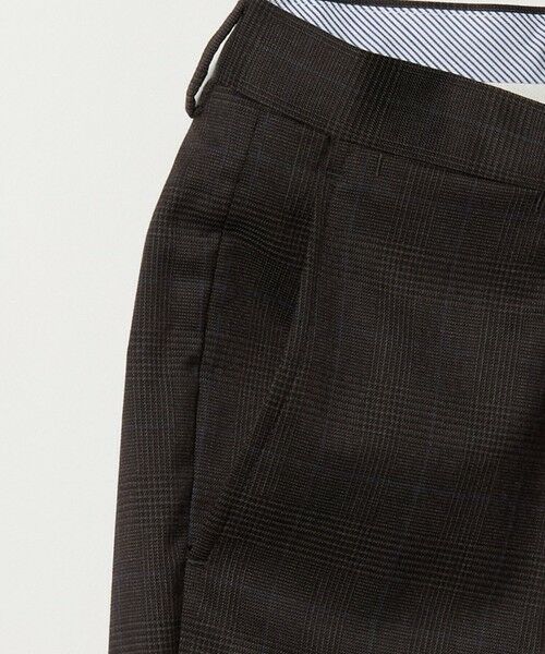 green label relaxing / グリーンレーベル リラクシング セットアップ | REDA グレンチェック HX 1プリーツ スーツパンツ | 詳細15