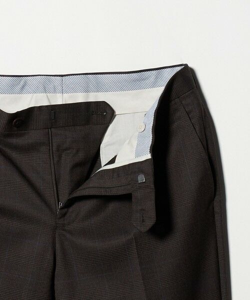 green label relaxing / グリーンレーベル リラクシング セットアップ | REDA グレンチェック HX 1プリーツ スーツパンツ | 詳細17