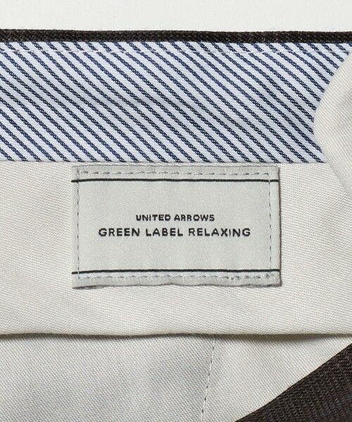 green label relaxing / グリーンレーベル リラクシング セットアップ | REDA グレンチェック HX 1プリーツ スーツパンツ | 詳細21