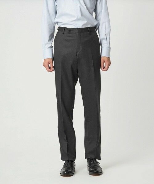 green label relaxing / グリーンレーベル リラクシング スラックス・ドレスパンツ | REDA サージ スリム ノープリーツ スーツパンツ | 詳細8