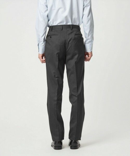 green label relaxing / グリーンレーベル リラクシング スラックス・ドレスパンツ | REDA サージ スリム ノープリーツ スーツパンツ | 詳細10