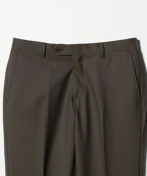 green label relaxing / グリーンレーベル リラクシング スラックス・ドレスパンツ | REDA サージ スリム ノープリーツ スーツパンツ | 詳細23
