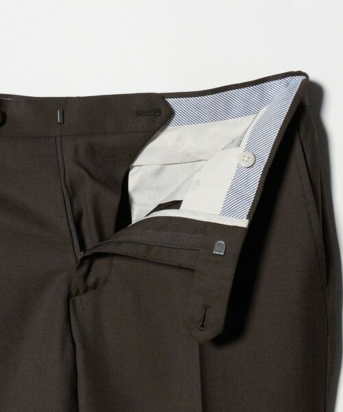 green label relaxing / グリーンレーベル リラクシング スラックス・ドレスパンツ | REDA サージ スリム ノープリーツ スーツパンツ | 詳細24