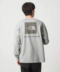 green label relaxing / グリーンレーベル リラクシング Tシャツ | ＜THE NORTH FACE＞バック スクエアロゴ ロングスリーブ 長袖 Tシャツ