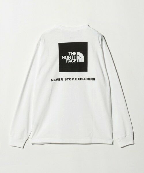 green label relaxing / グリーンレーベル リラクシング Tシャツ | ＜THE NORTH FACE＞バック スクエアロゴ ロングスリーブ 長袖 Tシャツ | 詳細4