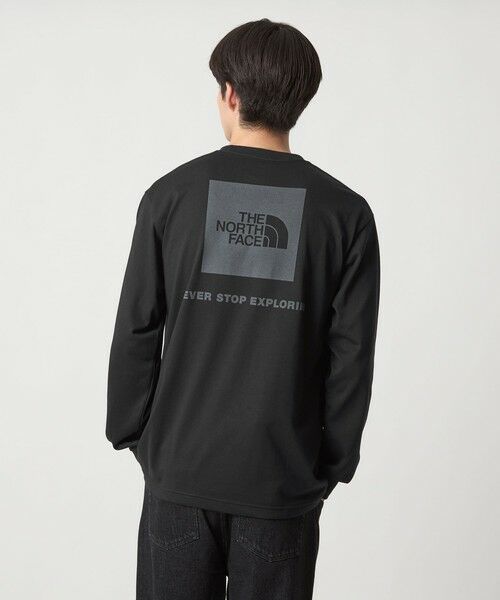 green label relaxing / グリーンレーベル リラクシング Tシャツ | ＜THE NORTH FACE＞バック スクエアロゴ ロングスリーブ 長袖 Tシャツ | 詳細9