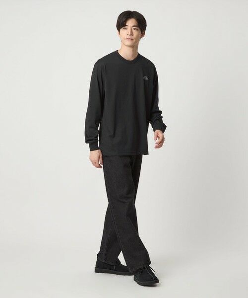 green label relaxing / グリーンレーベル リラクシング Tシャツ | ＜THE NORTH FACE＞バック スクエアロゴ ロングスリーブ 長袖 Tシャツ | 詳細10