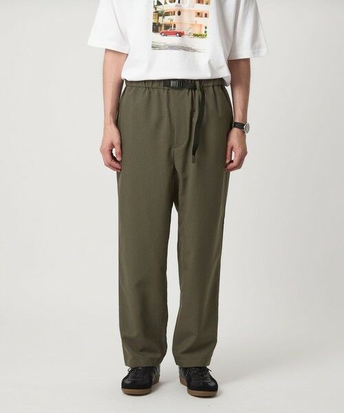 green label relaxing / グリーンレーベル リラクシング その他パンツ | ドライポリエステル クイックベルト W3 イージーパンツ -防シワ・吸水速乾- | 詳細14