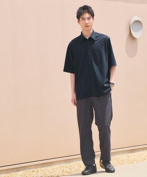 green label relaxing / グリーンレーベル リラクシング その他パンツ | ドライポリエステル クイックベルト R2 イージーパンツ -防シワ・吸水速乾- | 詳細8