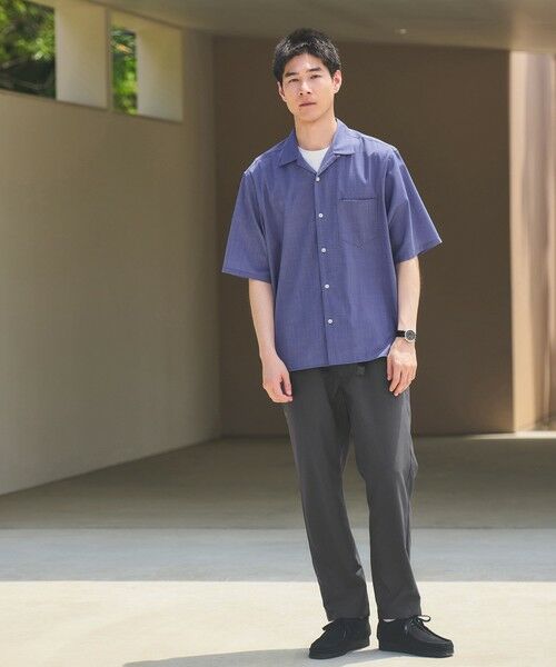 green label relaxing / グリーンレーベル リラクシング その他パンツ | ドライポリエステル クイックベルト R2 イージーパンツ -防シワ・吸水速乾- | 詳細9