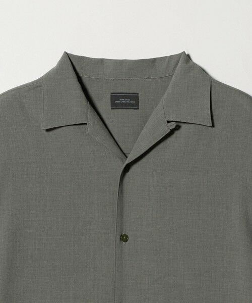 green label relaxing / グリーンレーベル リラクシング シャツ・ブラウス | サップ BREEZY オープンカラー 半袖 シャツ -ストレッチ・通気性- | 詳細5