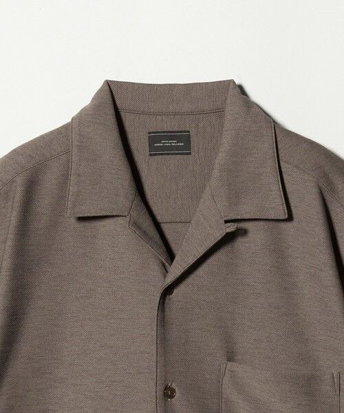 green label relaxing / グリーンレーベル リラクシング シャツ・ブラウス | ドライ ジャージ ジャストルーズ オープンカラー シャツ -ストレッチ・吸水速乾- | 詳細16