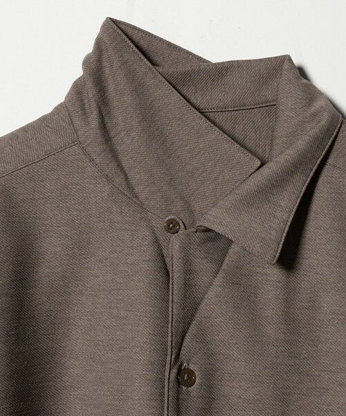 green label relaxing / グリーンレーベル リラクシング シャツ・ブラウス | ドライ ジャージ ジャストルーズ オープンカラー シャツ -ストレッチ・吸水速乾- | 詳細20