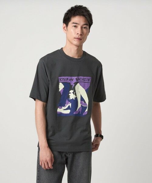 green label relaxing / グリーンレーベル リラクシング Tシャツ | TAKURO TAKAGI プリント クルーネック Tシャツ | 詳細16