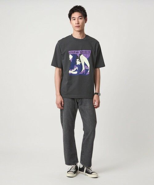 green label relaxing / グリーンレーベル リラクシング Tシャツ | TAKURO TAKAGI プリント クルーネック Tシャツ | 詳細18