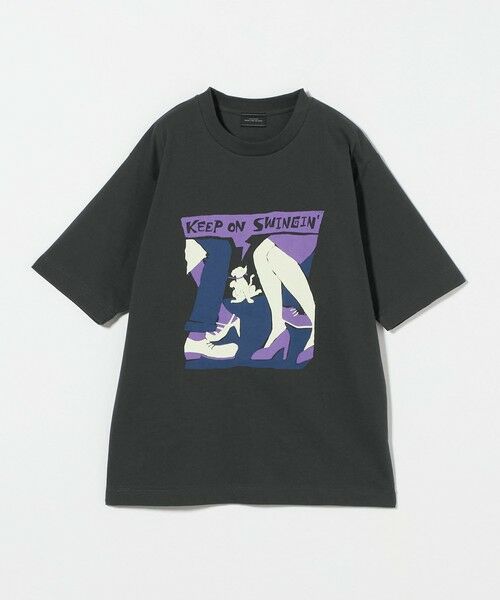 green label relaxing / グリーンレーベル リラクシング Tシャツ | TAKURO TAKAGI プリント クルーネック Tシャツ | 詳細19