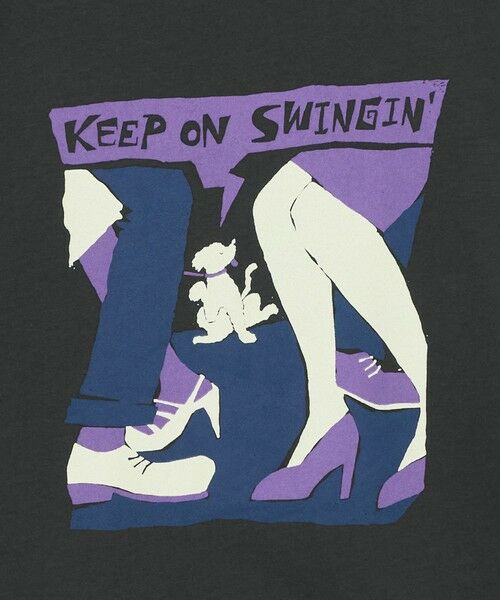 green label relaxing / グリーンレーベル リラクシング Tシャツ | TAKURO TAKAGI プリント クルーネック Tシャツ | 詳細23