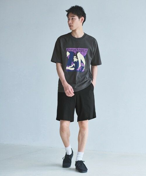 green label relaxing / グリーンレーベル リラクシング Tシャツ | TAKURO TAKAGI プリント クルーネック Tシャツ | 詳細12