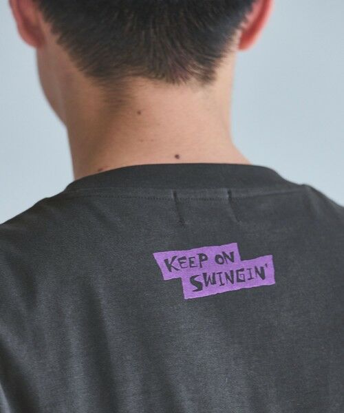 green label relaxing / グリーンレーベル リラクシング Tシャツ | TAKURO TAKAGI プリント クルーネック Tシャツ | 詳細13