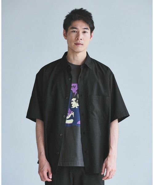 green label relaxing / グリーンレーベル リラクシング Tシャツ | TAKURO TAKAGI プリント クルーネック Tシャツ | 詳細14