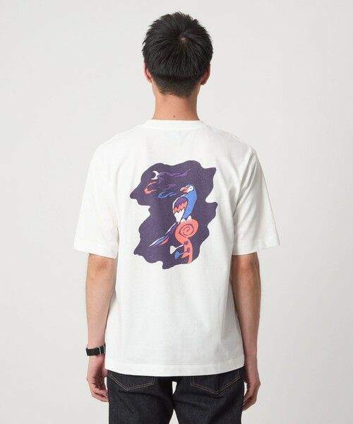 green label relaxing / グリーンレーベル リラクシング Tシャツ | TAKURO TAKAGI プリント クルーネック Tシャツ | 詳細30