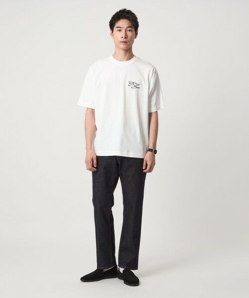 green label relaxing / グリーンレーベル リラクシング Tシャツ | TAKURO TAKAGI プリント クルーネック Tシャツ | 詳細27