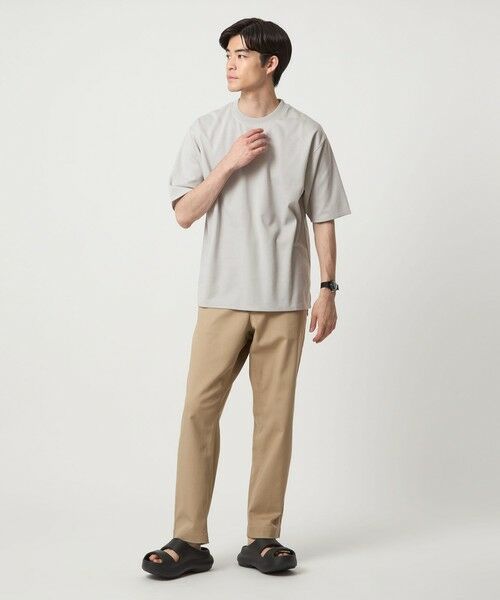 green label relaxing / グリーンレーベル リラクシング Tシャツ | クリーン ダブルフェイス クルーネックII カットソー -抗菌- | 詳細1